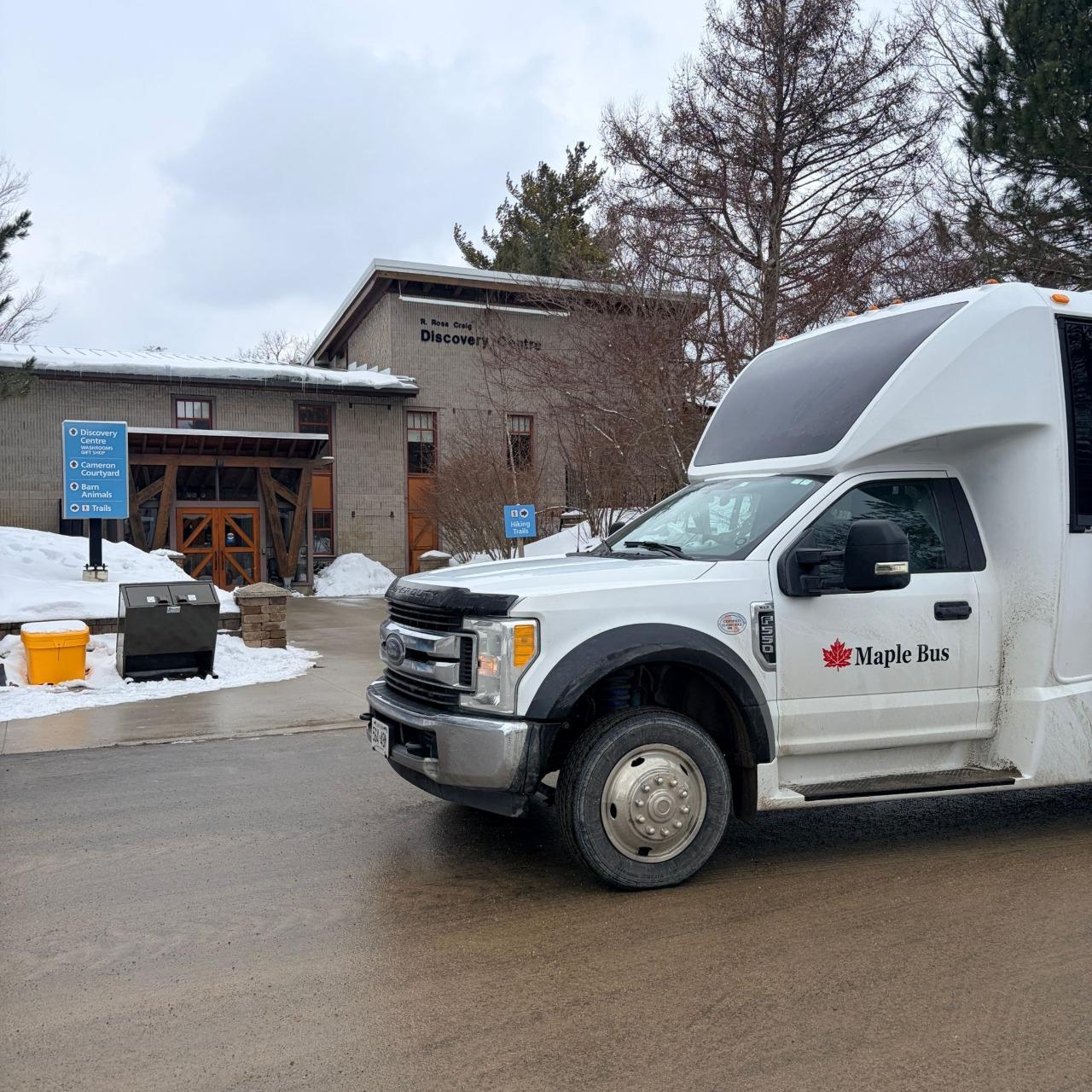Maple Bus Charter Day at Mountsberg Conservation Area