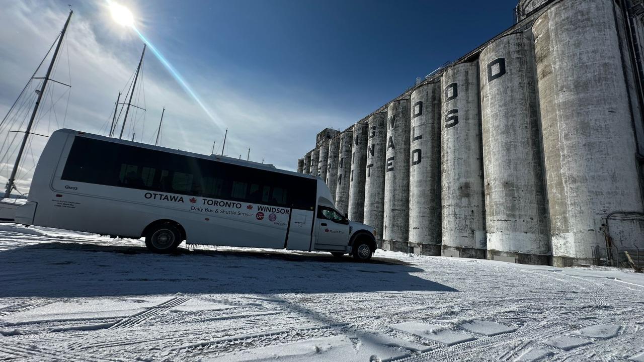 Charter Stop: Historic Collingwood Grain Terminals, Ontario